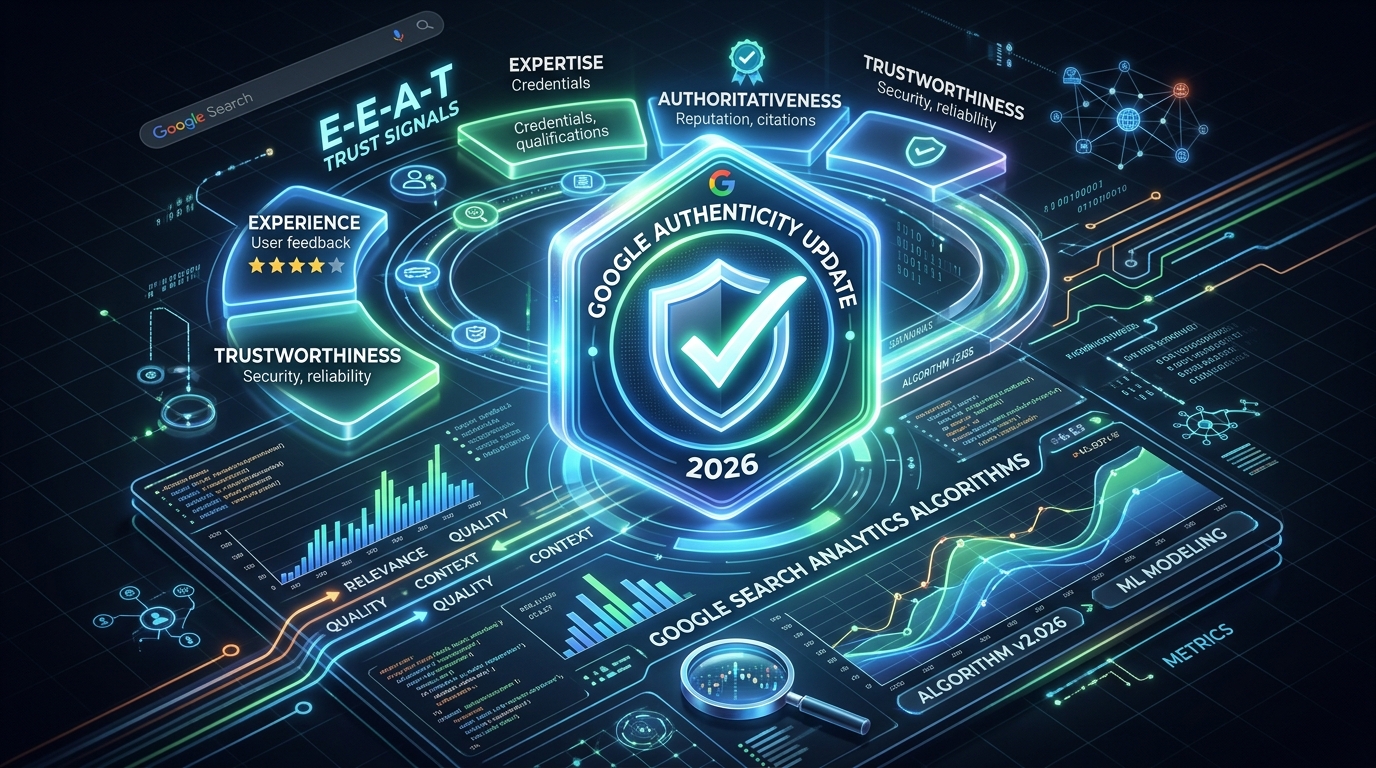 Google Authenticity Update: qué cambió en enero 2026 y cómo afecta a tu contenido